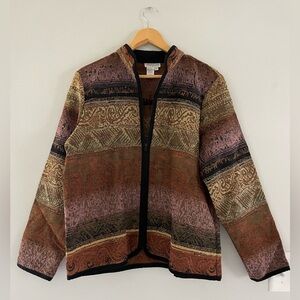 Coldwater Creek Earthy Toned Jacket